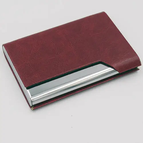 LC-055- Leather Card Holder - simple